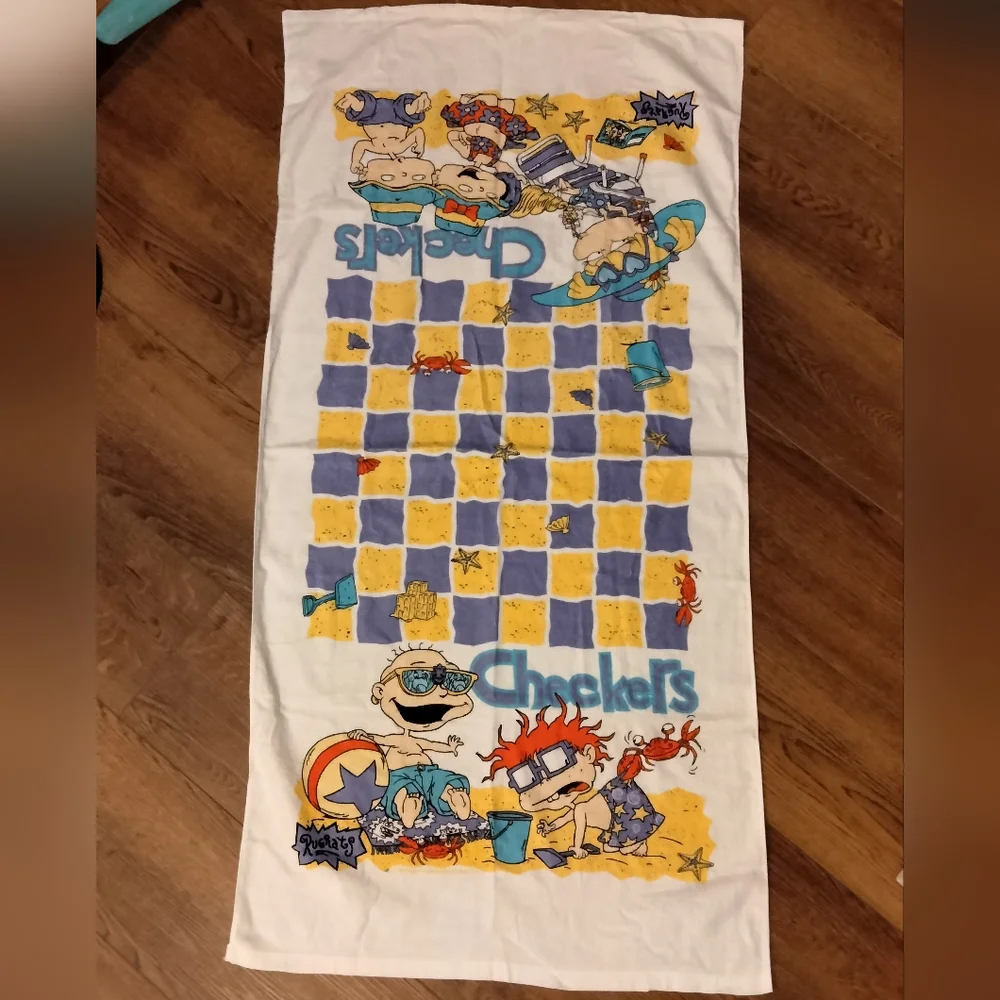 Vintage Rugrats Franco Beach Co. beach towel